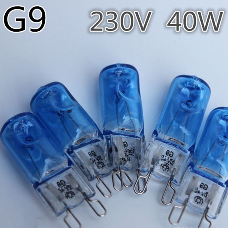 HoneyFly 5pcs G9 Halogen Plating Blue Lamp Light B... – Grandado