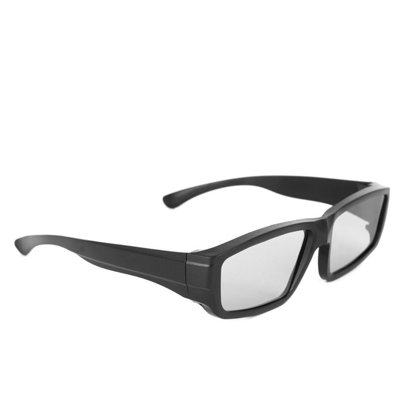 Cirkulär polariserade passiva 3d stereoglasögon svart  h4 för tv real  d 3d biografer  m2ec