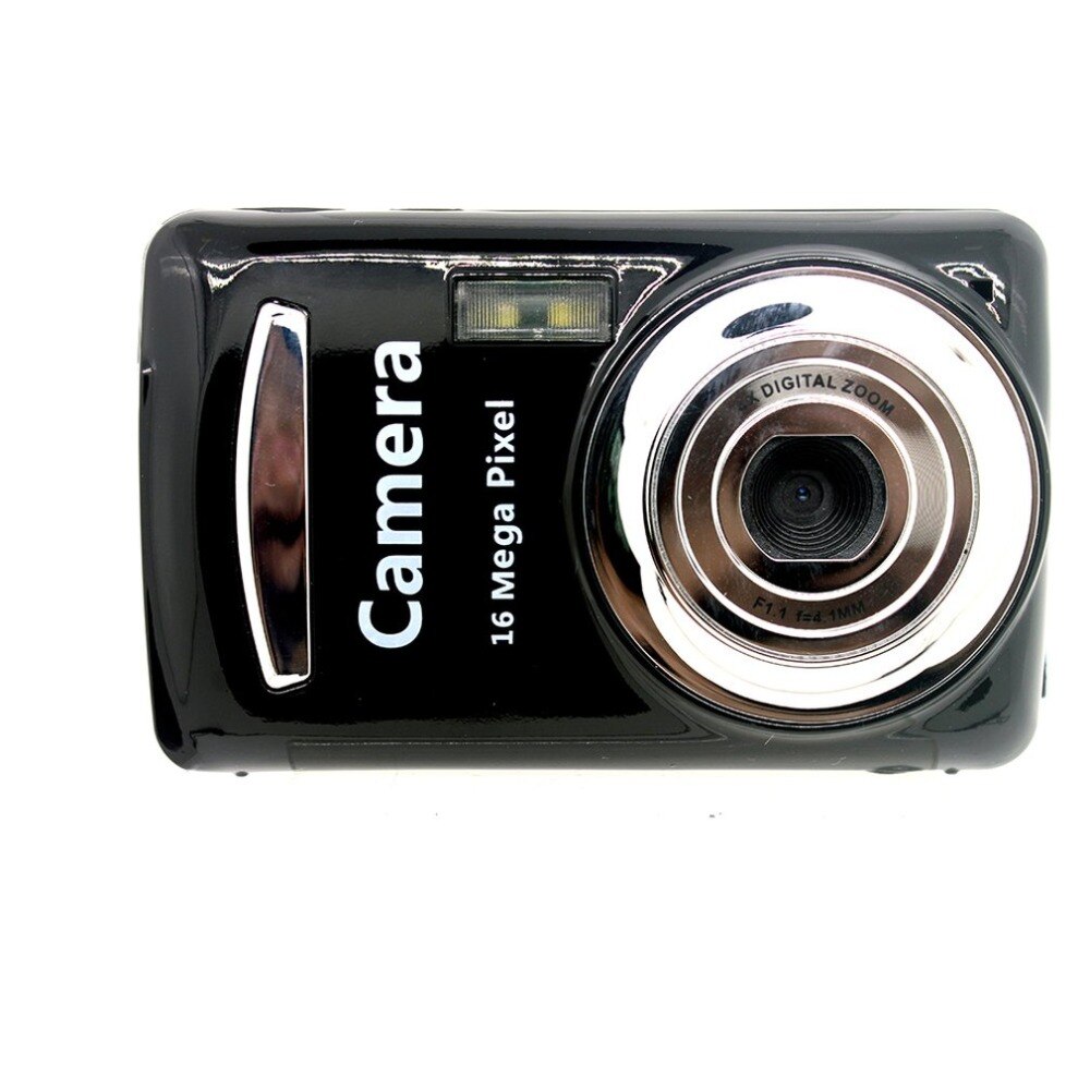 High-Definition Camera 16 Miljoen Pixels 2.4 Inch Scherm 720P Home Digitale Camera Draagbare Camera Voor Kinderen Jongens en Meisjes: Black
