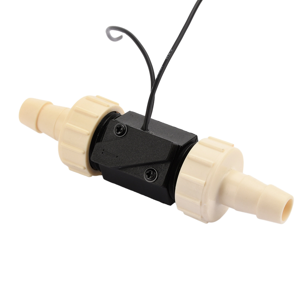 AC 220V Wasser durchfluss Sensor Schalter Druck messgerät Automatische Zirkulation Regler Kaliber 6/8/10MM Düse Schützen Für DIY Sensor