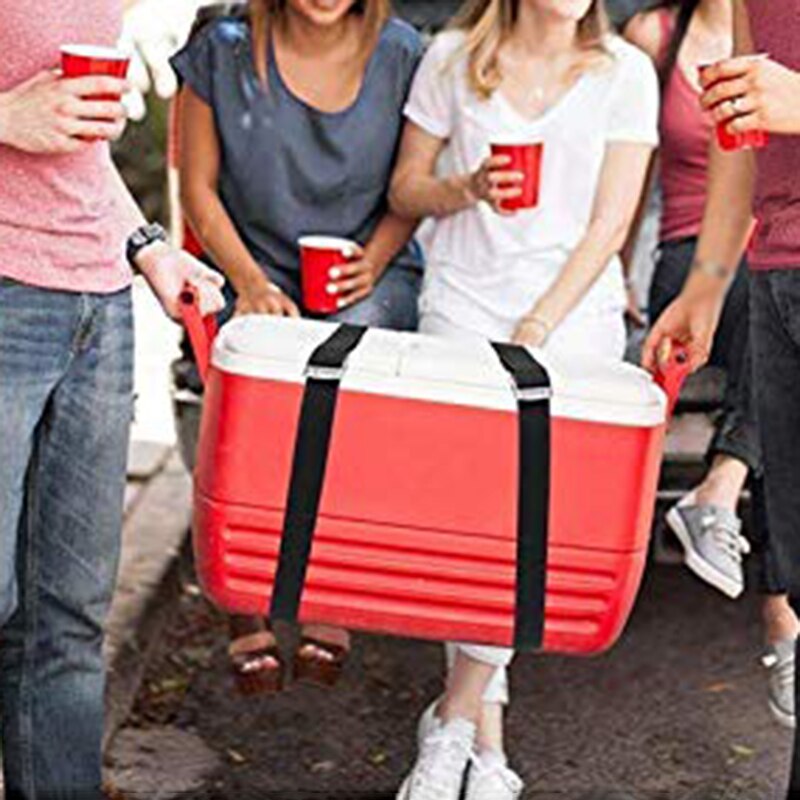 Surringsrem – kraftig laststrop bagagetrailer 2 mx 25mm bil tagbøjler stropper med knastspænde