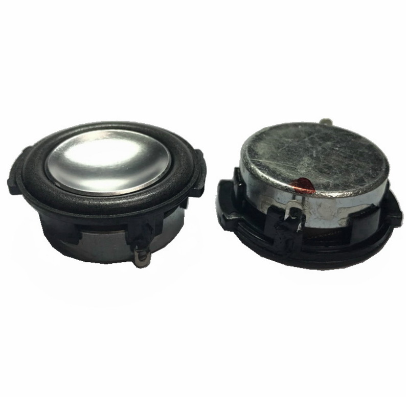 2x Luidspreker Unit - 1.25 Inch 31MM Full Range - 4 Ohm 3W - Metalen Behuizing - Draagbare Audio Luidspreker