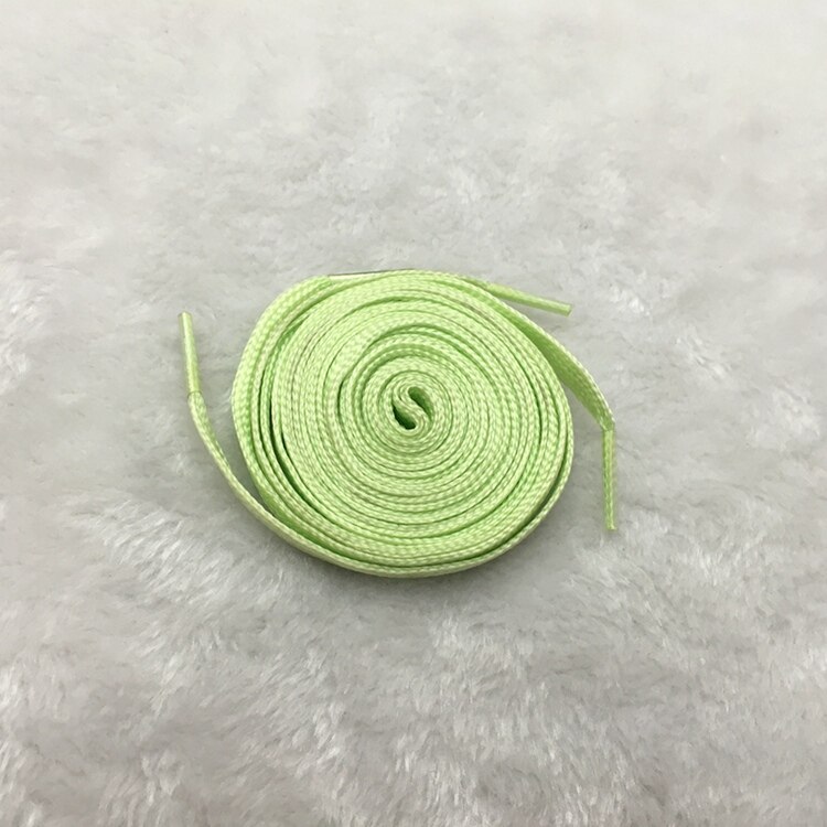 Leucht Schnürsenkel Sportlich Sport Flache Leinwand Schnürsenkel Glow In The Dark Nacht Farbe Schnürsenkel Fluoreszierende 80/ 100/120/140cm YG-1: green / 100cm