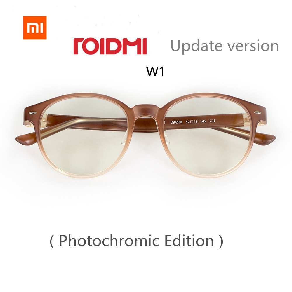Xiaomi ROIDMI qukan W1 Versión de Actualización B1 Anti azul ray proteger gafas desmontable Anti-azul-rayos protectora de cristal para hombre, mujer