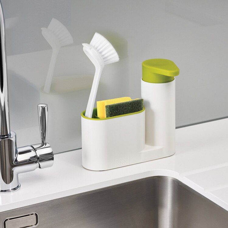 Soap Pump Dispenser Box Bathroom soap holder Dish Multiple Storage Plate Tray Bathroom Soap Holder Case Bathroom Supplies gadget: green