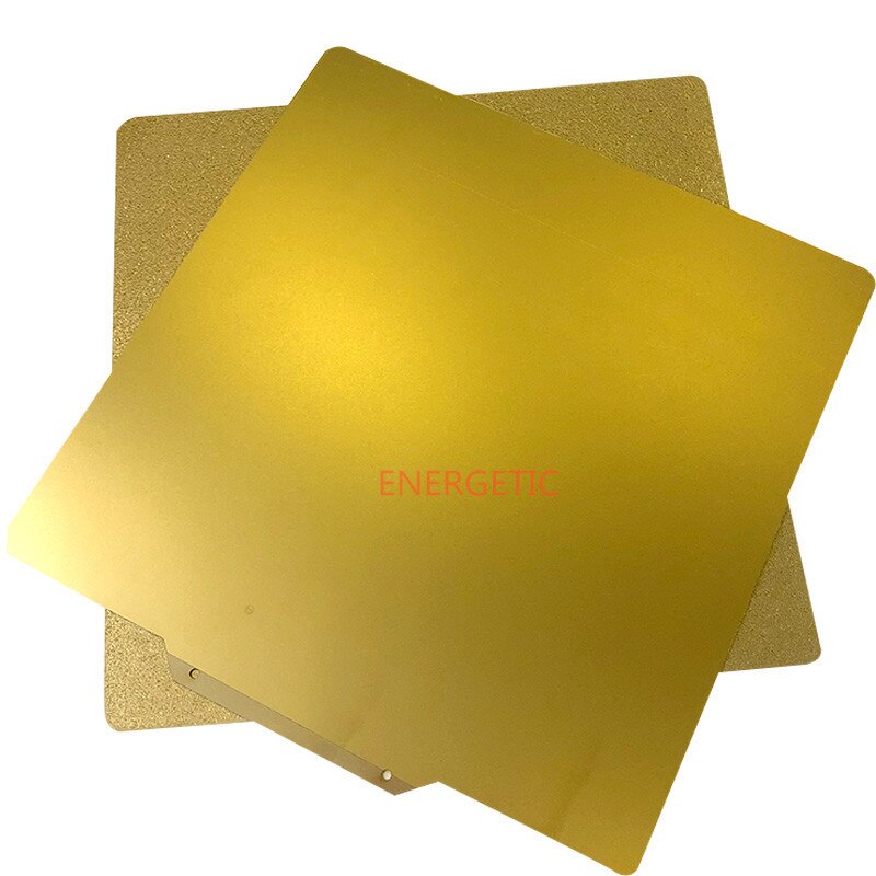 ENERGETISCHE Neue 120/250/300/355mm Doppelseitige Glatte/Strukturierte PEI Pulver Beschichtet Frühling Stahl blatt Bauen Platte + Basis Für Voron