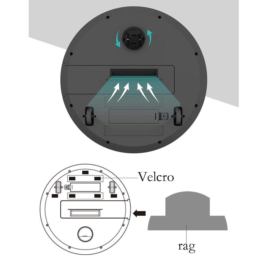 Smart Robot Vacuum Cleaner USB Rechargeable Automatic Sweeping Mopping Robotic Vacuums Machine DIN889