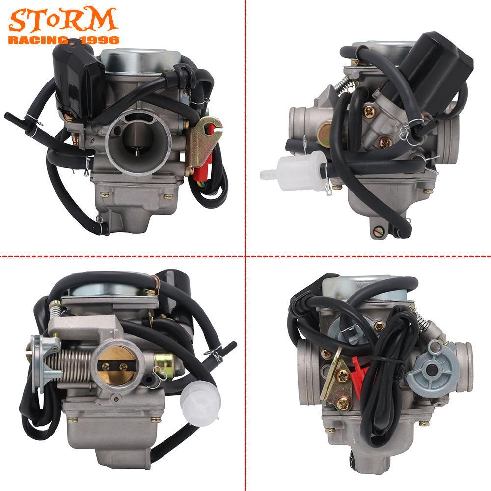Universele Carburador 24Mm 4T Voor Yamaha GY6 110cc 125cc 150cc Scooter Bromfiets PD24J Cvk Carburateur Carb Atv Quads go-Kart Buggy