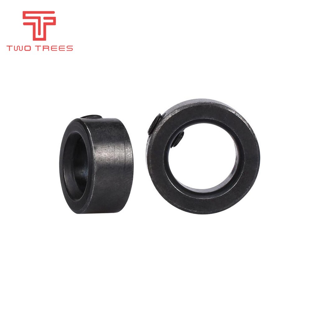 10Pcs Openbuilds Kraag Locker Of Cnc Machine Onderdelen As Lock Ring Kraag 5Mm/6Mm/8mm/10Mm/12Mm Lineaire Extrusie T8 Lood Schroef