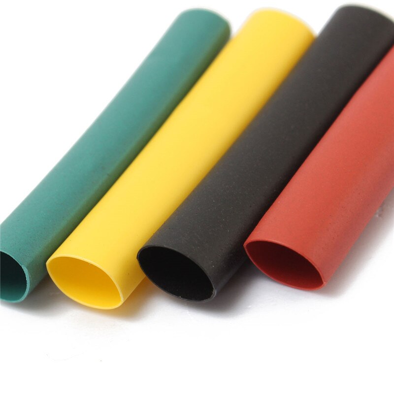 328 Teile/satz Sleeving wickeln Draht Auto Elektrische Schrumpf Kabel Rohr Bausätze Schrumpf Schlauch Schläuche Polyolefin 8 Größen Gemischt Farbe