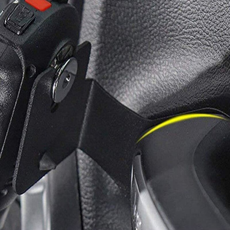 Retail CB Mic Mount, For Jeep Wrangler JK Passenger Holder Grab Bar, Microphone Mounting Bracket