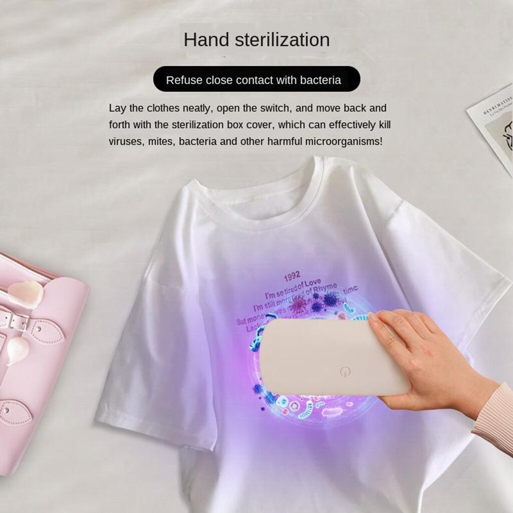 UV Ultraviolet Sterilizer Box Disinfection Case, UV Light Sterilizer Cleaner Box