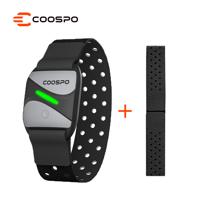 CooSpo HW807 HRV Heart Rate Monitor Armband Optical Outdoor Fitness Sensor Bluetooth 4.0 ANT+ IP67 Running Cycling for Wahoo