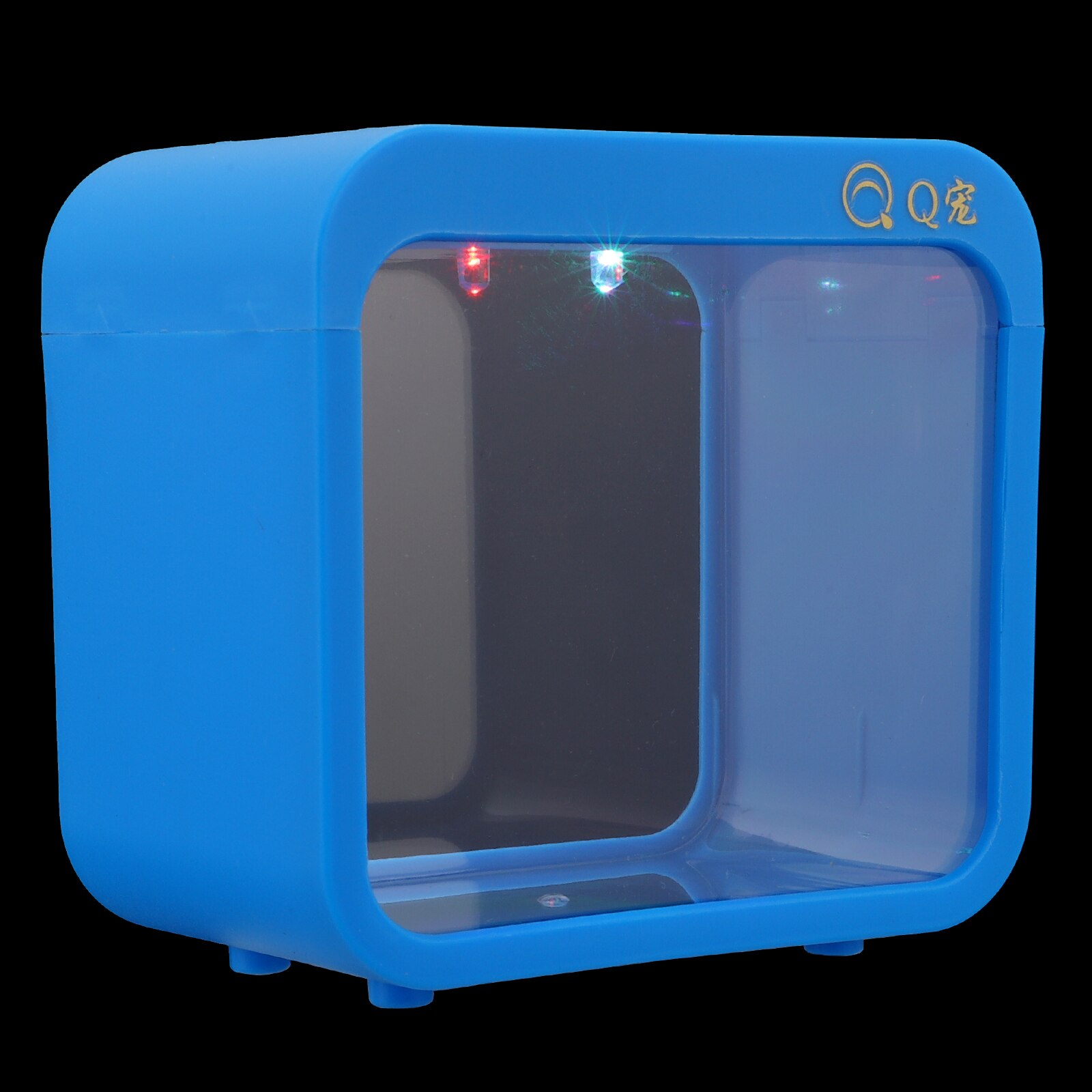 Plastic Aquarium Desktop Aquarium Ornament Mini Incubatie Aquarium Vis Battle Case Met Licht