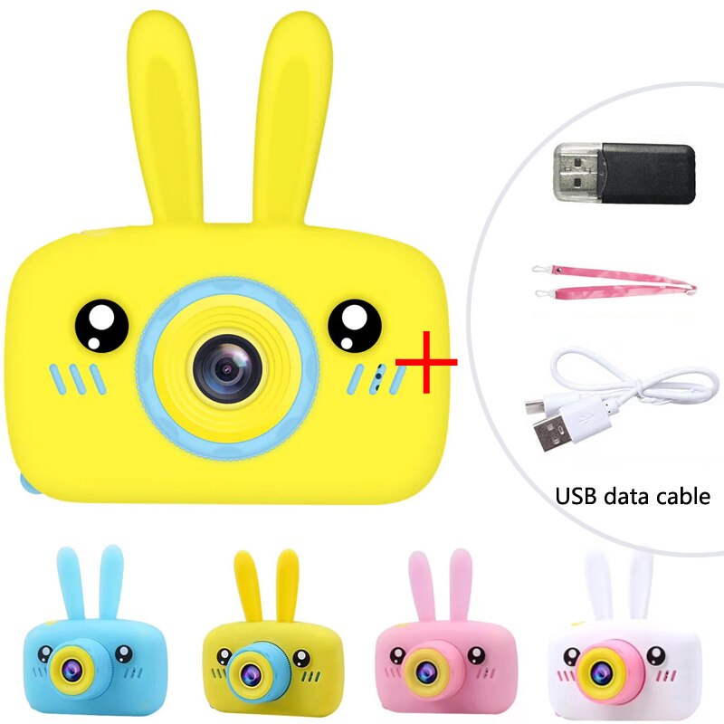 Kinderen Camera Digitale Camera 2 "Hd Cartoon Kid Camera Mini Cam Speelgoed Kinderen Educatief Speelgoed Camera Voor meisje Jongen