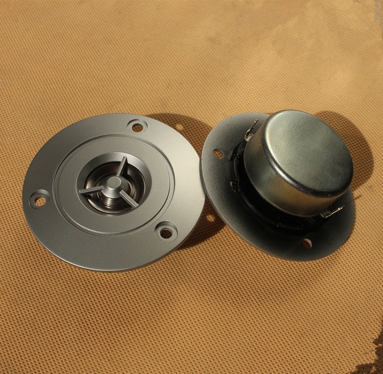 GHXAMP Hifi 3 inch Tweeter Speaker 8ohm 20 w Treble Luidspreker Titanium film Anti-magnetische Voor Auto Audio 2 weg Luidspreker DIY 2 stks