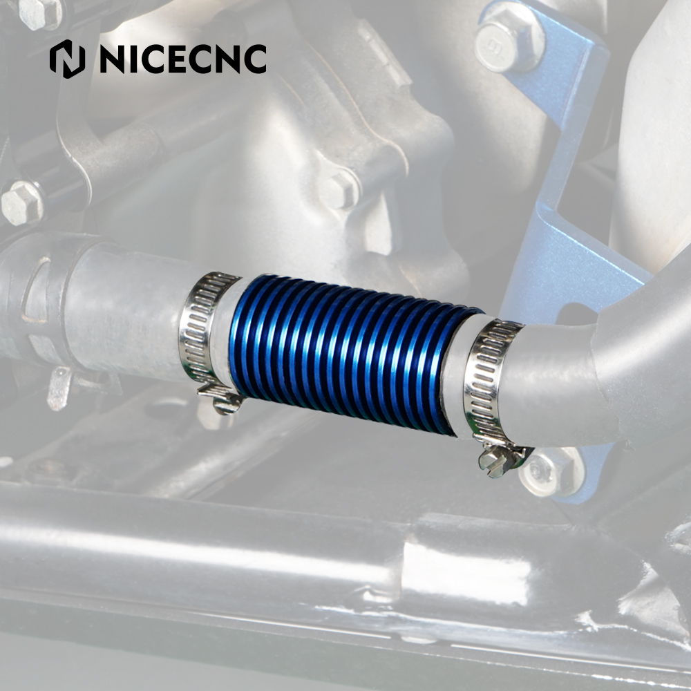 NICECNC alluminio e acciaio inossidabile ATV IN linea SUPER raffreddatore ad acqua per YAMAHA RAPTOR 700 BANSHEE 350 BLASTER 200 YFZ450R TRX450R