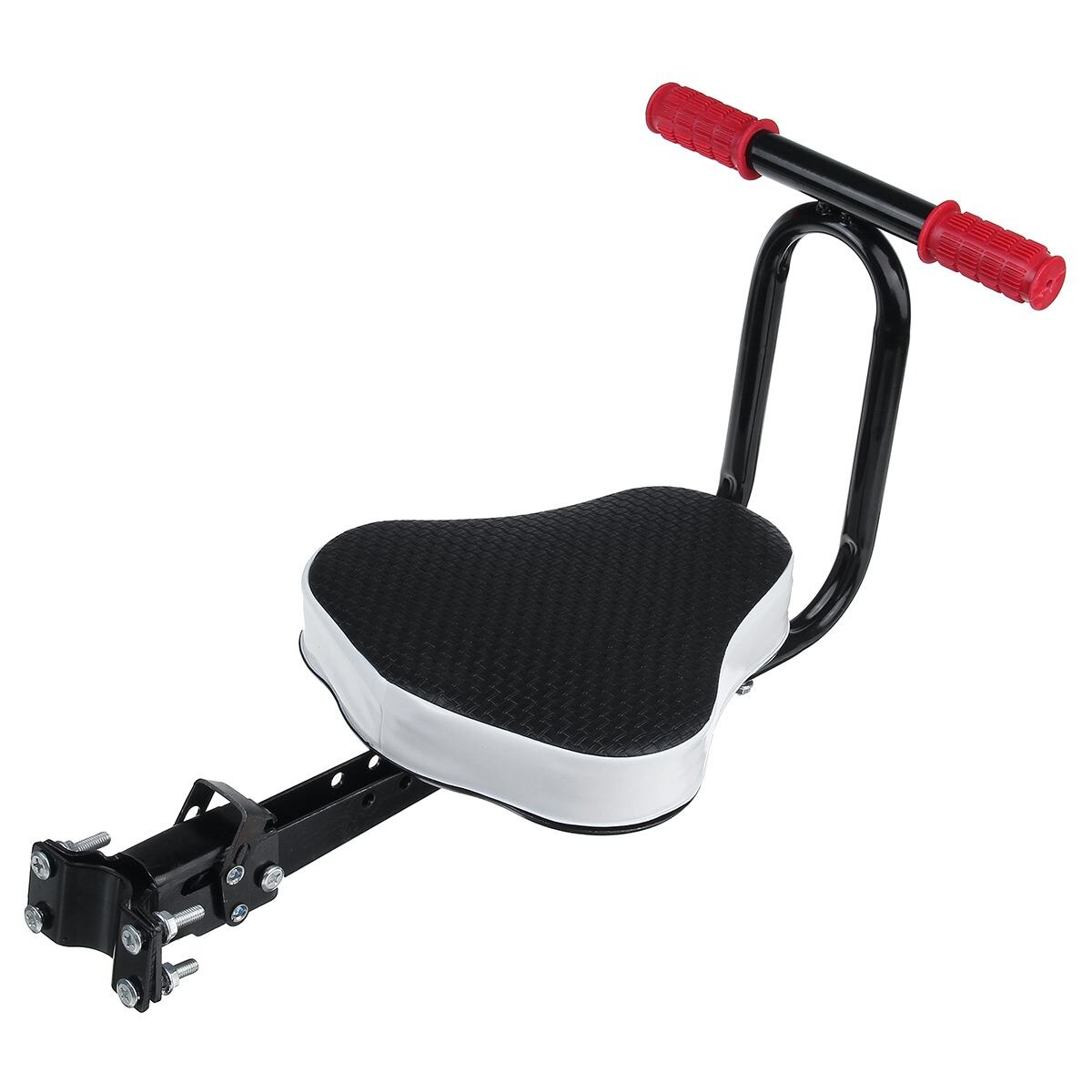 Siège enfant selle de vélo avant Portable pliable enfants chaise de sécurité siège avec main courante pour vélo pour 2 à 6 enfants pliable