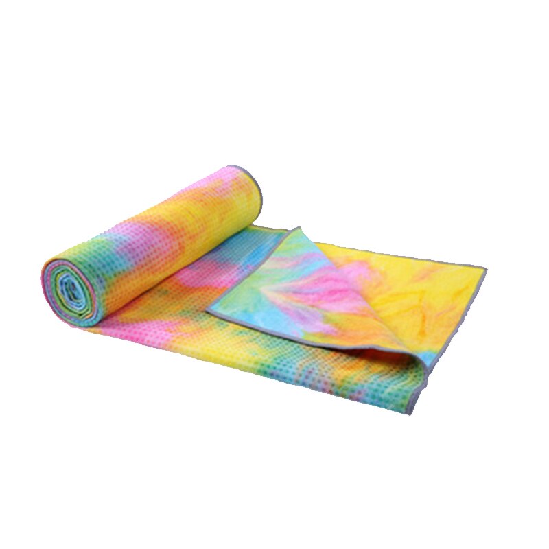 Fitness Handdoek 63*183Cm Gedrukt Yoga Mat Microfiber Antislip Tie-Dye Sport Strand Zwemmen Quick sneldrogende Yoga Winkel Handdoek: C