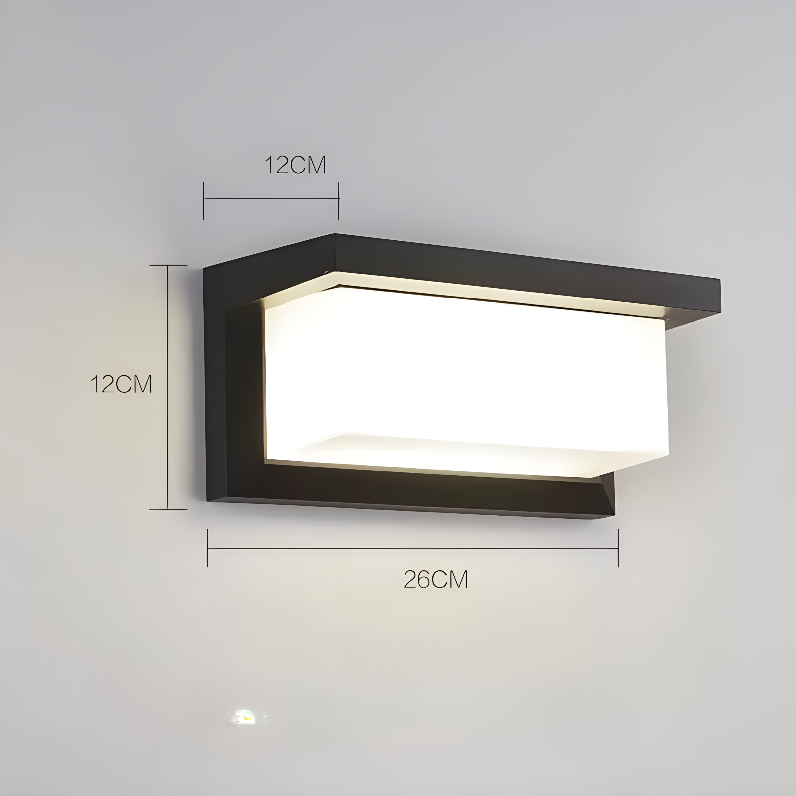 20w udendørs væglamper vandtætte  ip65 udendørs væglamper led landskabsbelysning  ac85-260v udendørs facade væglamper til veranda