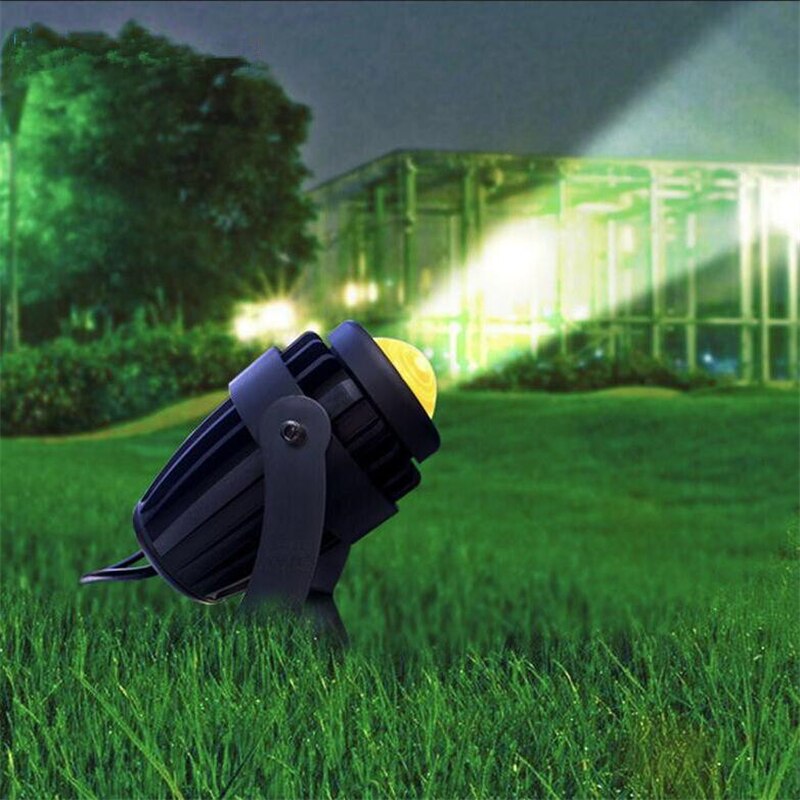 Outdoor LED Spotlight Waterproof IP65 Wall Lamp Narrow Beam Angle LED Floodlight 3W 10W Spot Lamp Long Distance Wall Washer Lamp