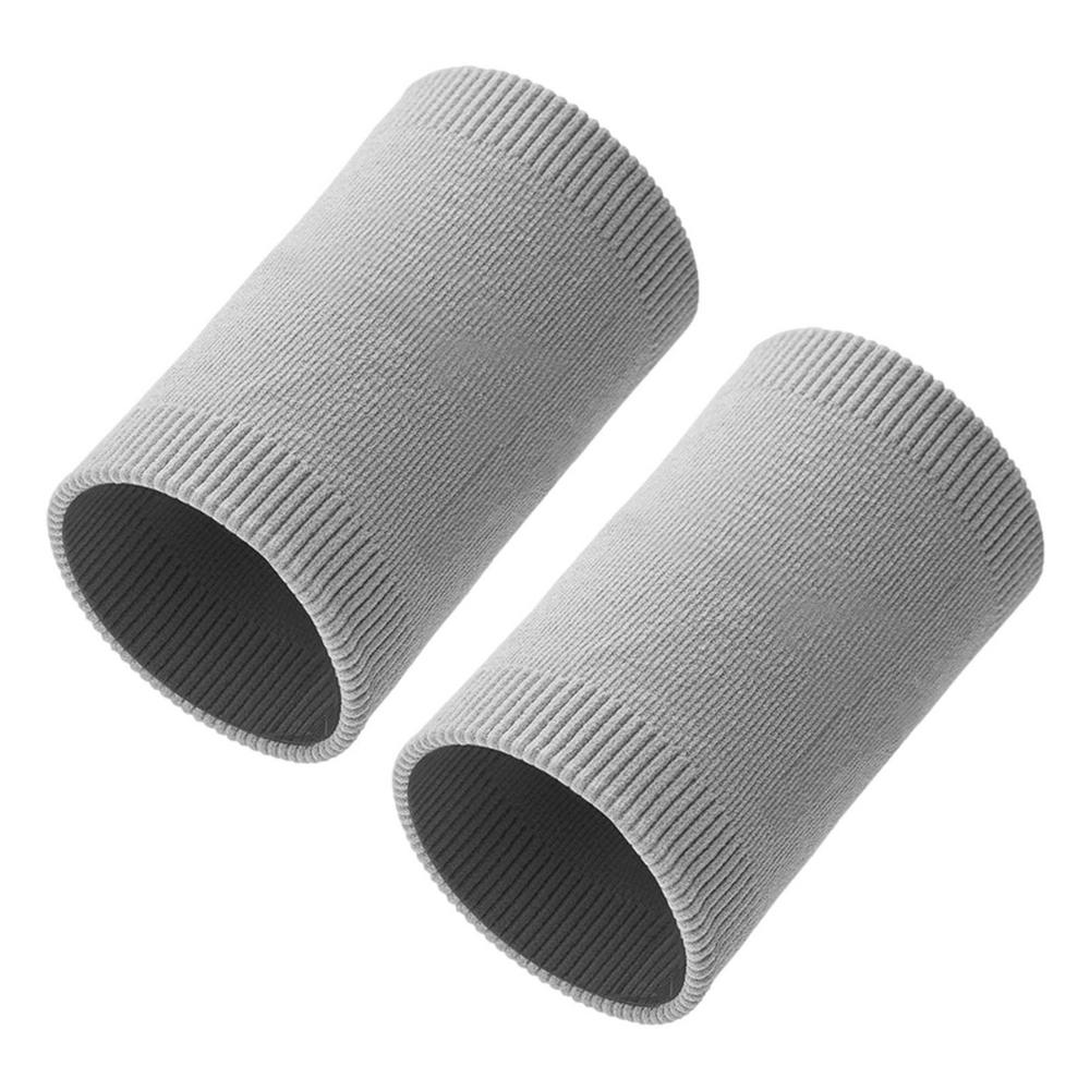 Sportsvedbånd til fitnesscenter yoga volleyball håndsvedbånd håndledsstøtte åndbar iskølende tennis armbånd: Mørkegrå