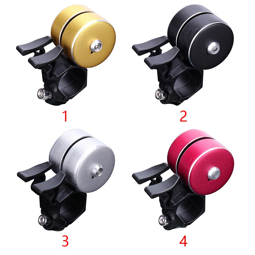 120db alarmen met dubbele klik van aluminiumlegering, luid geluid buitenshuis, luide claxon, fietsveiligheid, handdraaibare fietsbel