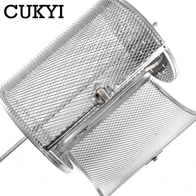 CUKYI Haushalt Elektrische Kaffee Röster Popcorn murmeln Braten Hersteller Cafe Bohnen Maschine Korn Backen Werkzeuge Trocknen Herde 110V-240V