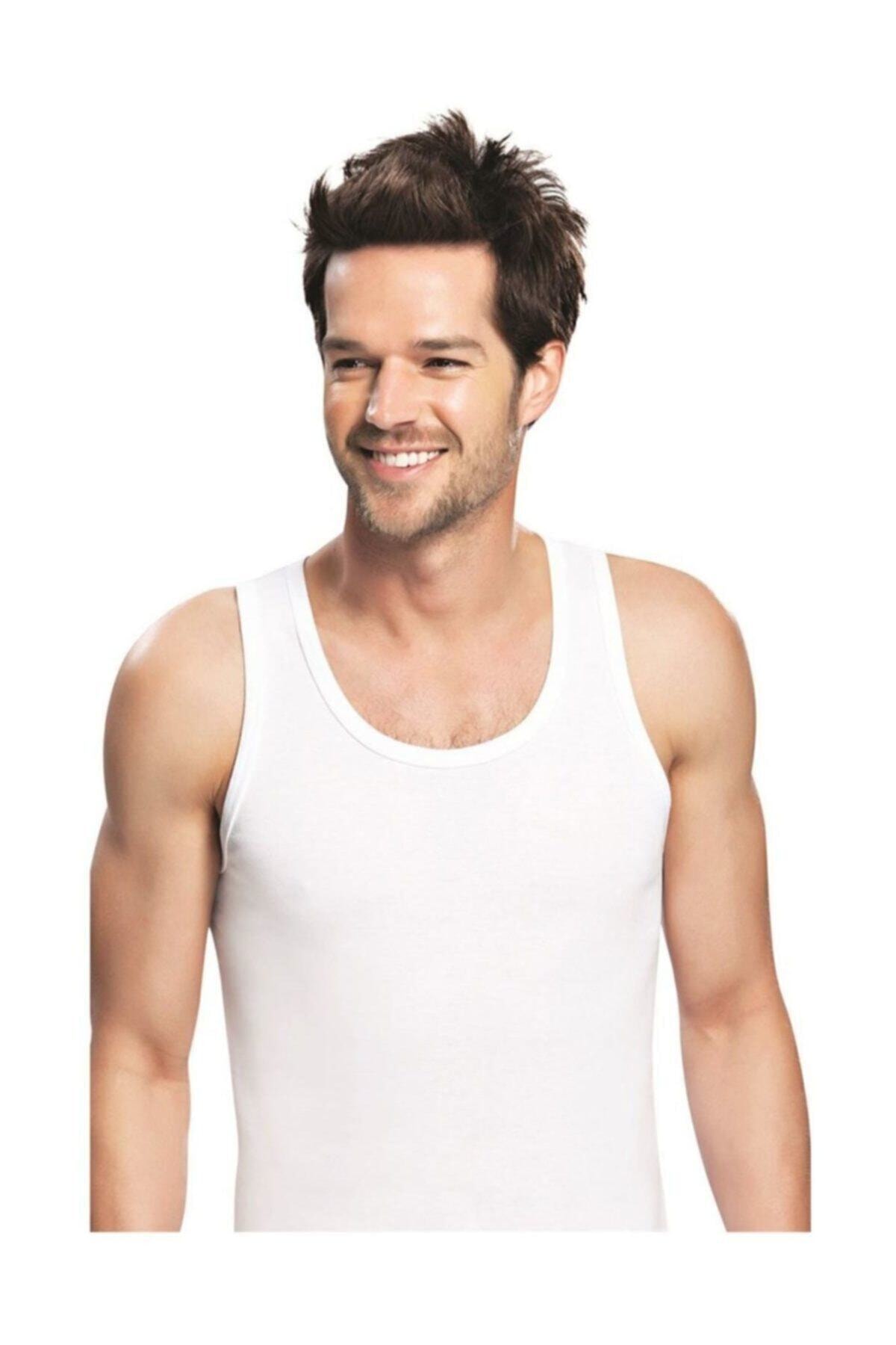 Homme Débardeur Blanc 6 Pack Coton turc, Мужская белая майка, комплект из 6 хлопков, قميص رجالي أبيض بدون أكمام من 6 قطع قطن