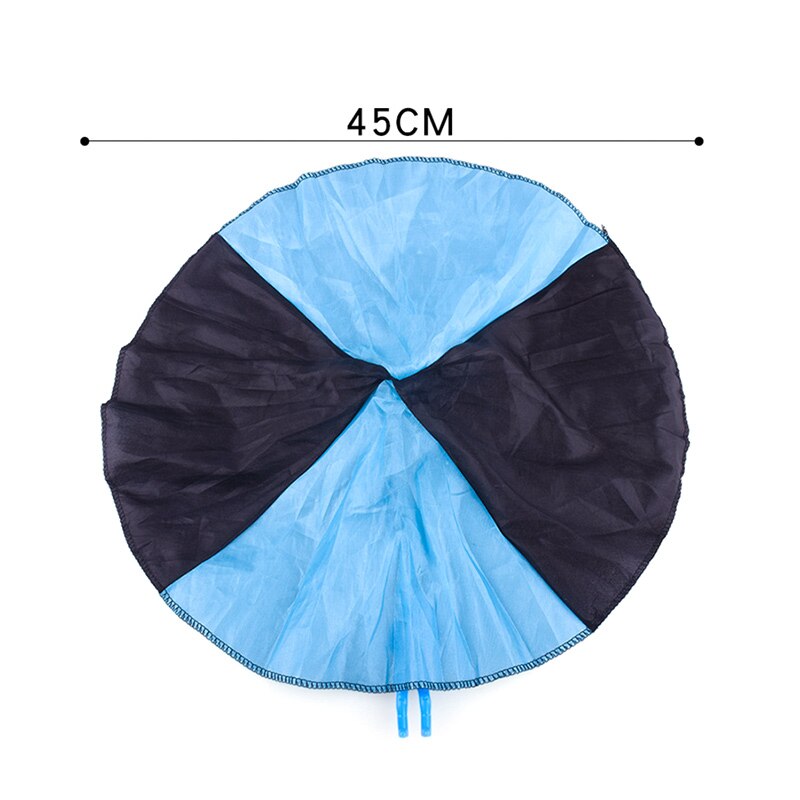 Mini Fun Outdoor Kinderen Onderwijs Foldablemini Soldaat Parachute Speelgoed Parachute Spel Soldaat Hand Gooien Educatief Speelgoed