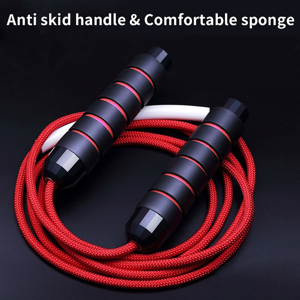 25# Bearing Jump Rope Tangle-free Jumping Rope Adjustable Skipping Rope Speed Cuerda Para Saltar Equipments Jump Skipping