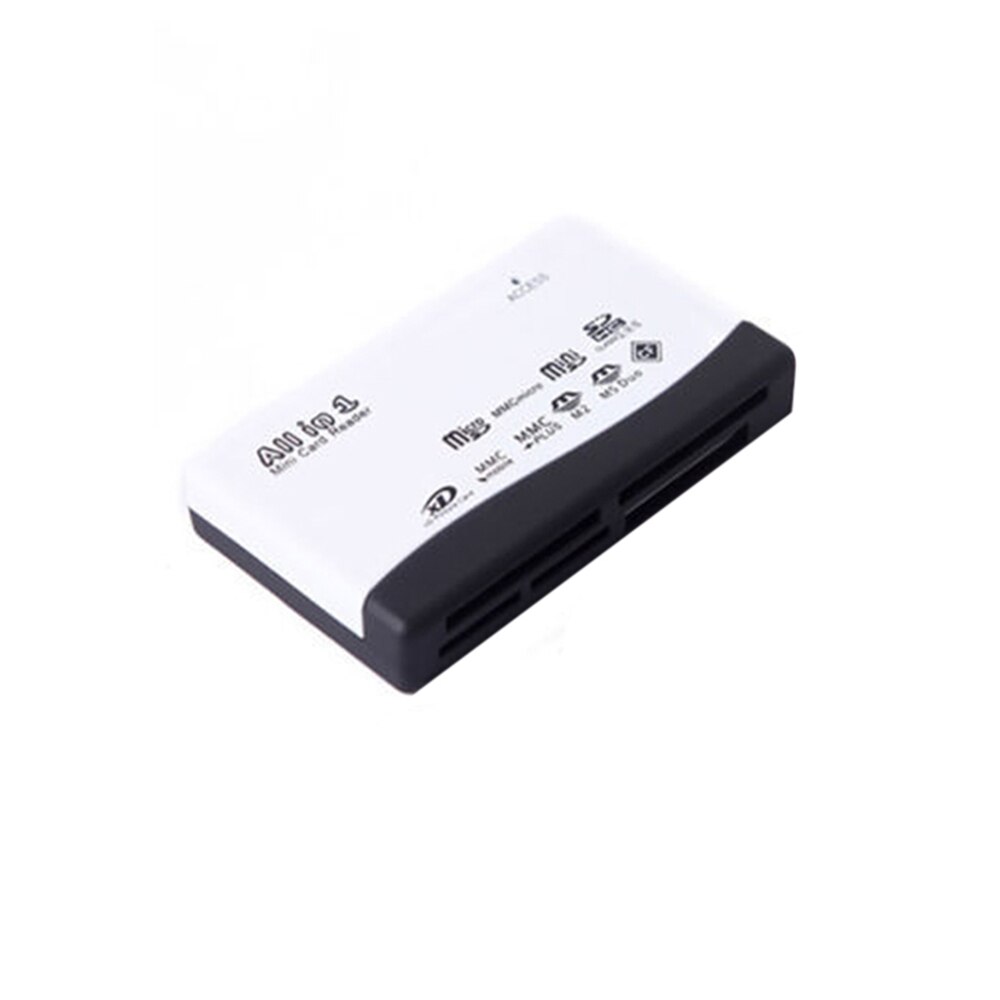 USB 2.0 card reader Multi Card Reader for SD XD MMC SDHC TF CF MS RS-MMC Micro/Mini SD memory card