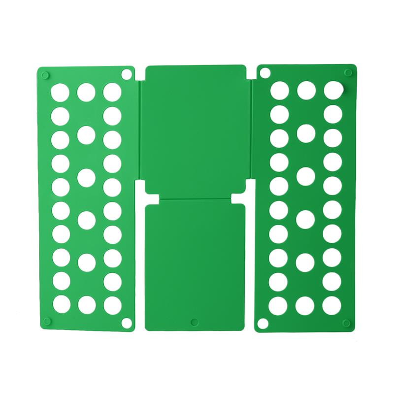 7 kleuren Quick Kind Kleding Vouwen Board Closet Organizer Kleding Mappen Boards Kleding Organizer Wasserij Thuis Opslag: Groen