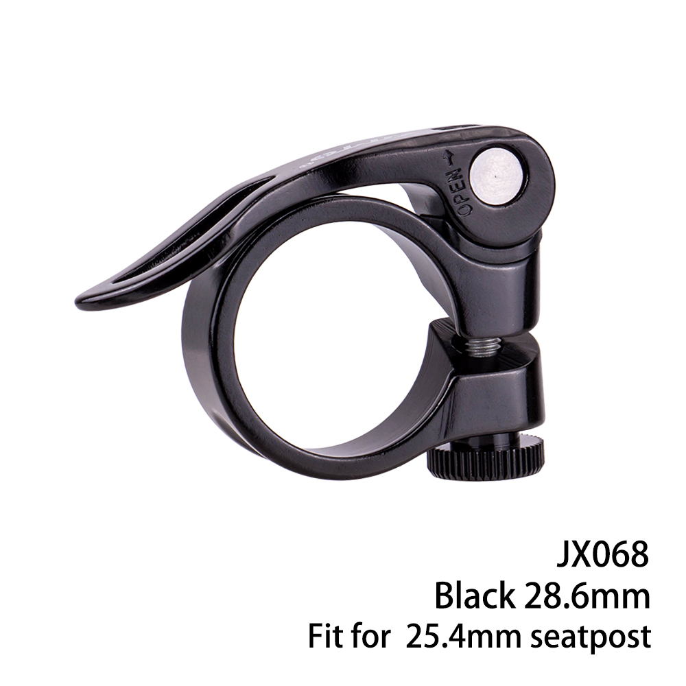 ZTTO-abrazadera para tija de sillín de bicicleta, 28,6/31,8/34,9mm, Clip para tubo de sillín de bicicleta de montaña y carretera, abrazadera para tubo de asiento de liberación rápida