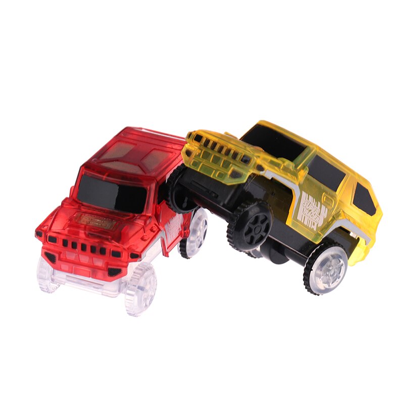Educatief Elektronica Speciale Auto Voor Magic Spoor Speelgoed Met Knipperende Lichten Kid Railway Lichtgevende Machine Auto Brinquedos