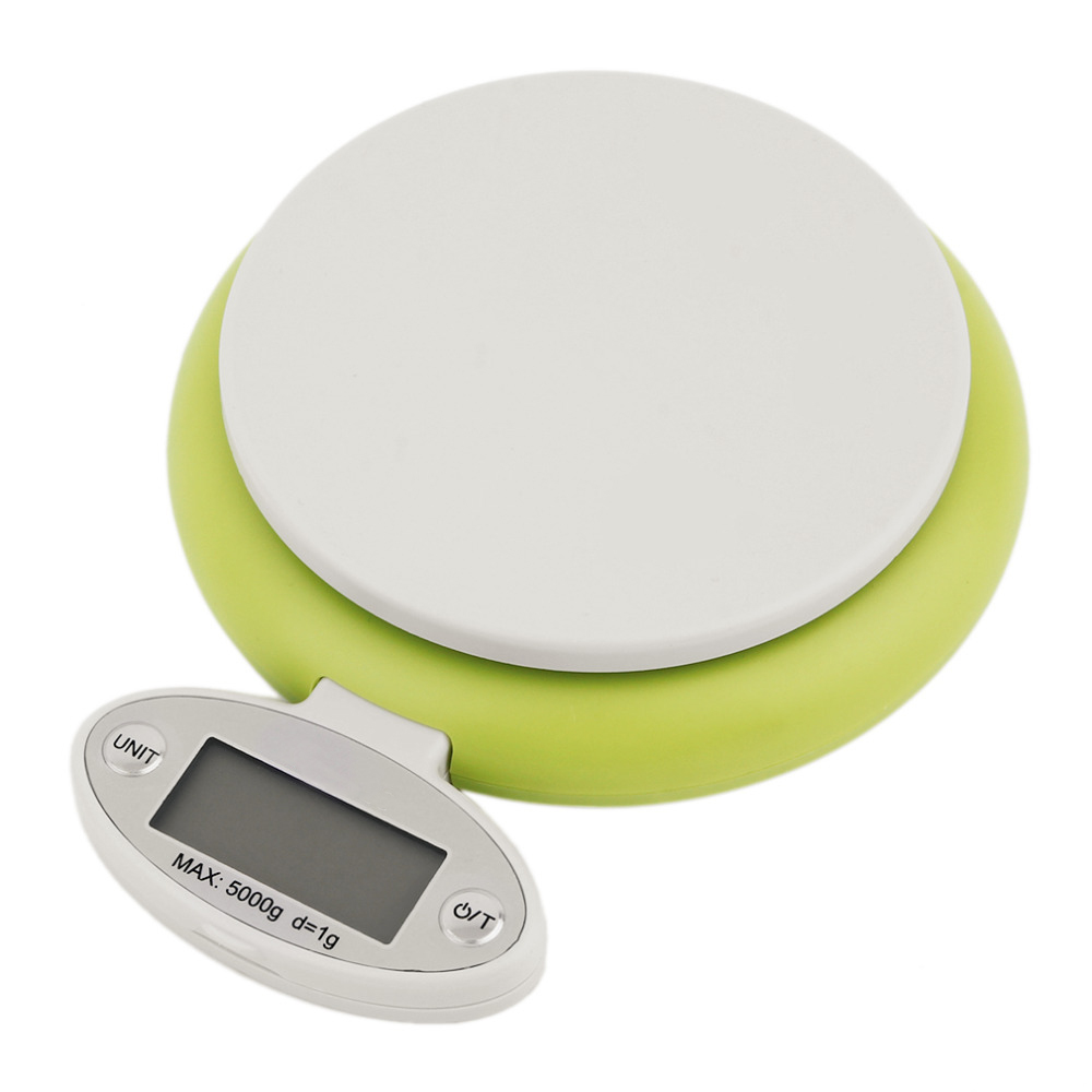 Electronic Kitchen Food Scale Practical 5KG/1g LCD Display Digital Weighing Scale Weight Scale Tool Balance Household Scales