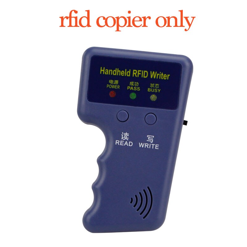 125 khz draagbare rfid-kaartkopieer-/lezer-/schrijver-duplicatorprogrammeur, ondersteuning voor  em4305/t5577 sleutelkaarten: Alleen kopieermachine