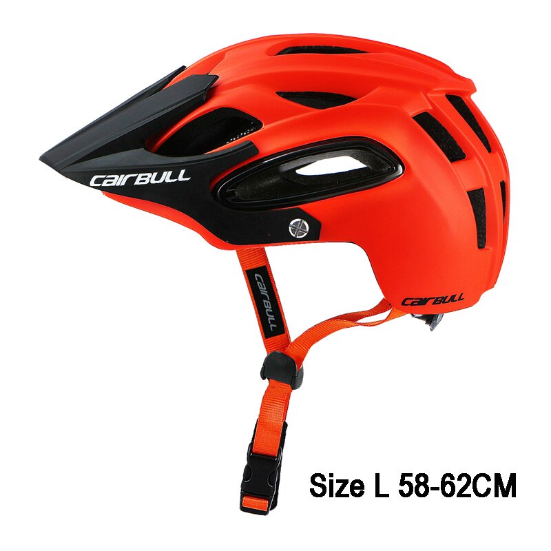 Cairbull ultralichte fietshelm, integraal gevormde fietshelm, mtb-racehelm, veiligheidshelm, helm, capacete: Rood l