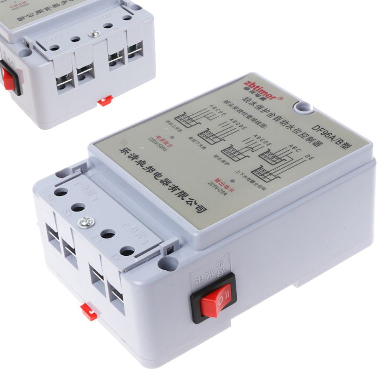 DF96A/B Automatic Water Level Controller Pump Cistern Liquid Switch 220V w probe
