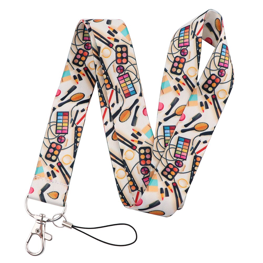 Ransitute R2288 Menselijk Orgel Tanden Tandarts Make-Up Artist Lanyard Sleutelhanger Lanyard Neck Strap Voor Usb Badge Houder Diy Hang touw: 7