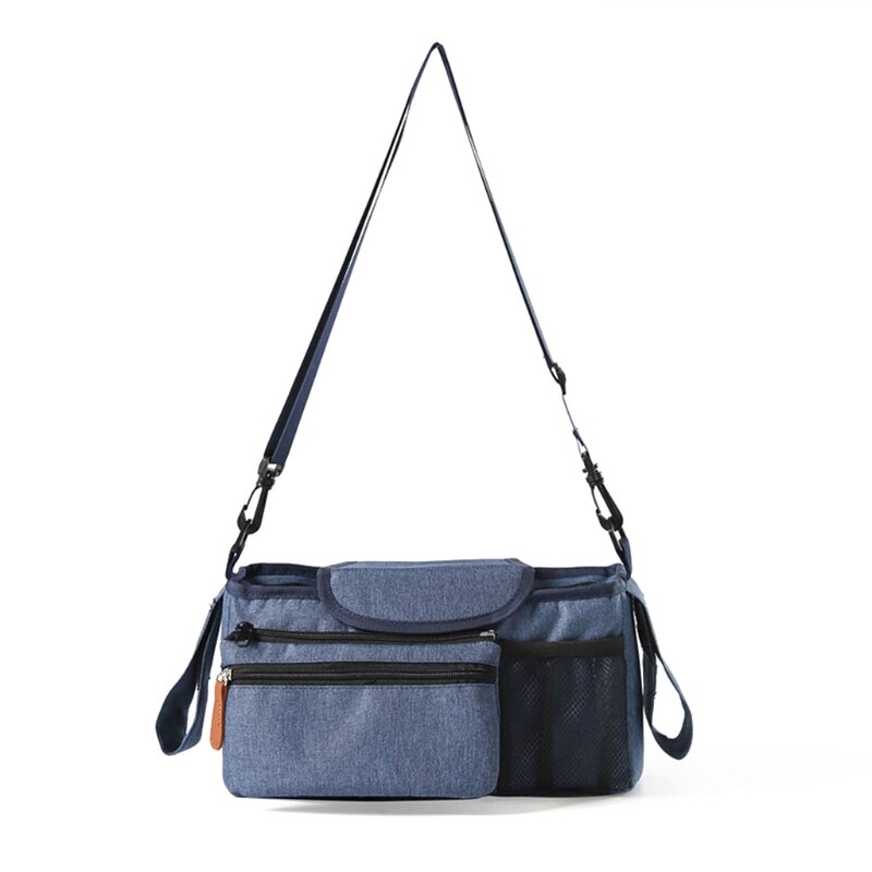 Stroller Travel Bag Durable and Protective Waterproof and Easy Clean Carry Handles and Detachable Padded Shoulder Strap: Blue