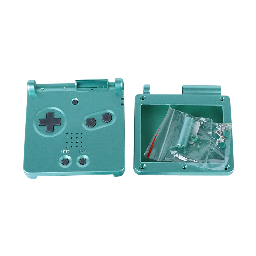 Funda transparente para GBA SP, carcasa de repuesto para Game Boy Advance SP, 1 piezas: Rojo rosado