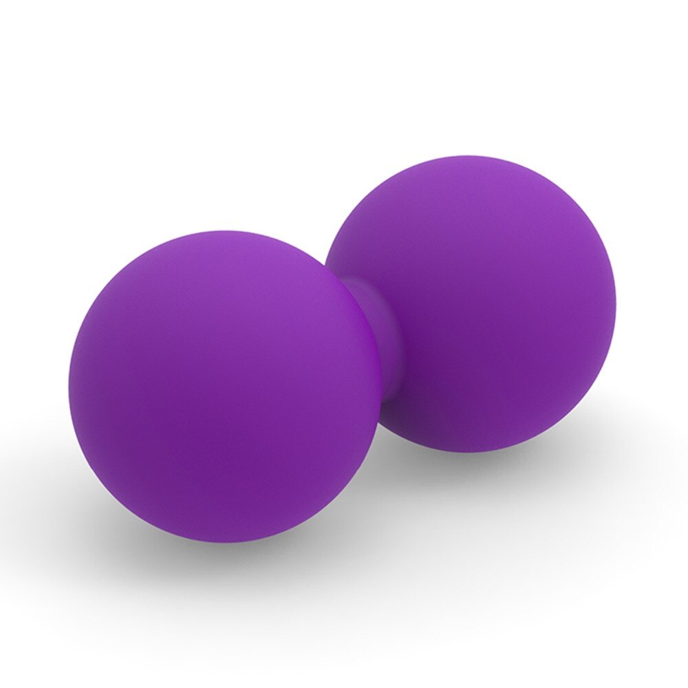 1 Stck Erdnuss Massage Ball Gummi Zurück Massage Ball Abzug Ponit Lacrosse Ball Körper Massage &Ampere; Fitness ÜSpund Bälle