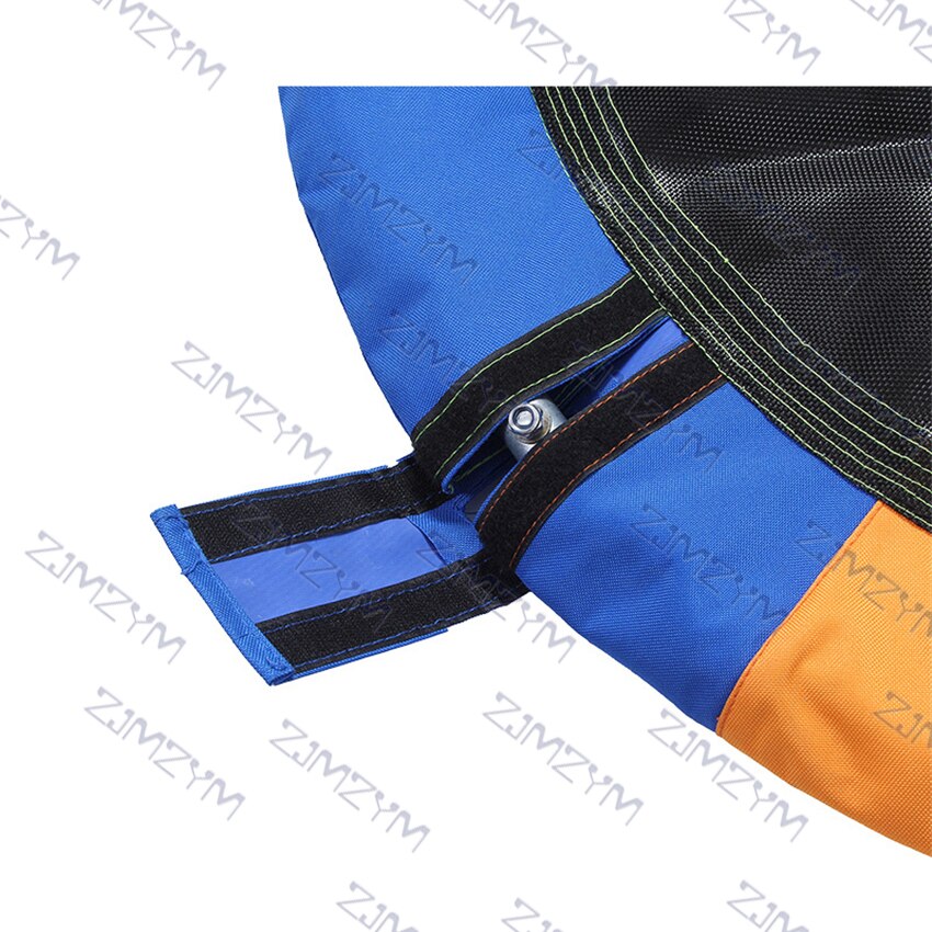 JY11900D Oxford Doek Vlinder Patroon Ronde Netto Baby Swing Hoogte Verstelbare Kinderen Leisure Swing Outdoor Pe Touw Swing