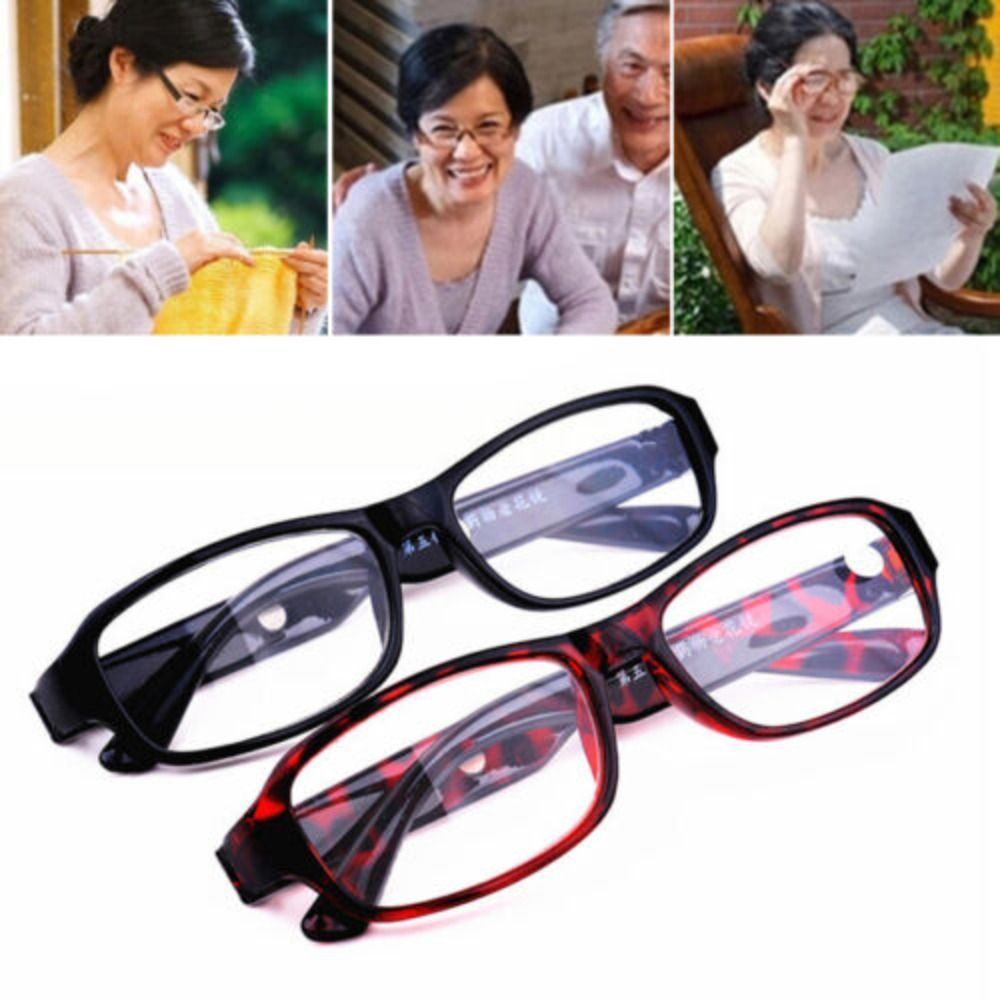 Reading Glasses +1.0 +1.5 +2.0 +2.5 +3.0 +3.5 +4.0 +4.5 +5.0 +5.5 +6.0 Optical Lens Plastic Frame Reader Men Women Eyewear