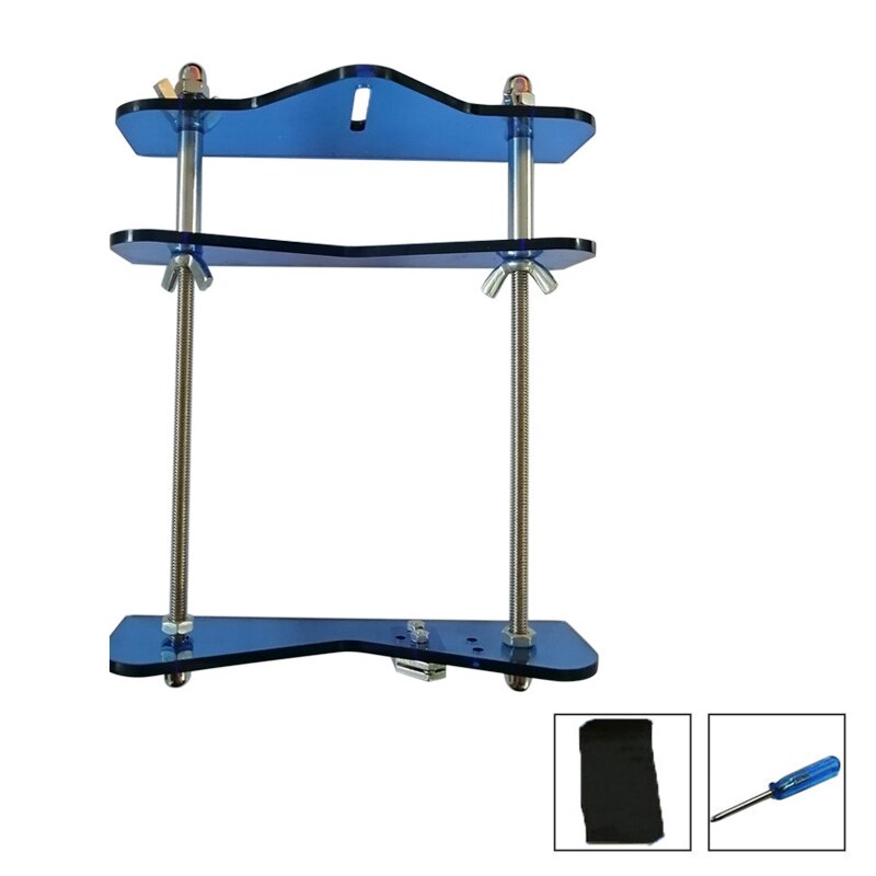 Glass Cutter Machine Glass Bottle Cutting Tool Square and Round Wine Beer Glass Sculptures Cutter for DIY Glass Cutting Machine: blue