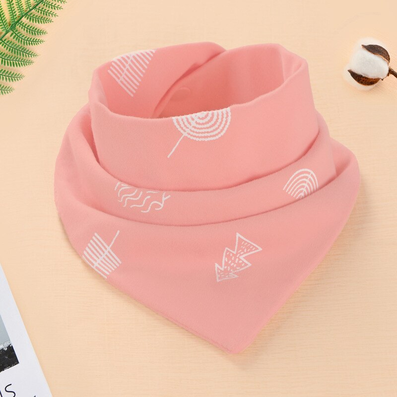 45*31 Cm Zachte Katoenen Bandana Baby Slabbetjes Double Layer Baby Baberos Burp Doek Voeden Kiel Gesp Peuter Sjaals dribble Handdoeken: 16