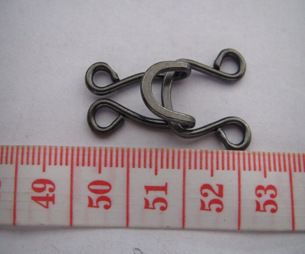 Mässing klädkrokar plätering svart nickel ull krok 30mm stora stor storlek mässing dunjackor krok 100 set