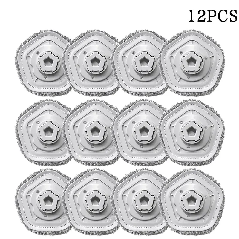 Dreame Bot W10 W10pro Acessórios para aspirador de pó Escova lateral principal Filtro HEPA Mop Pano Pano Peças sobressalentes: Cáqui escuro