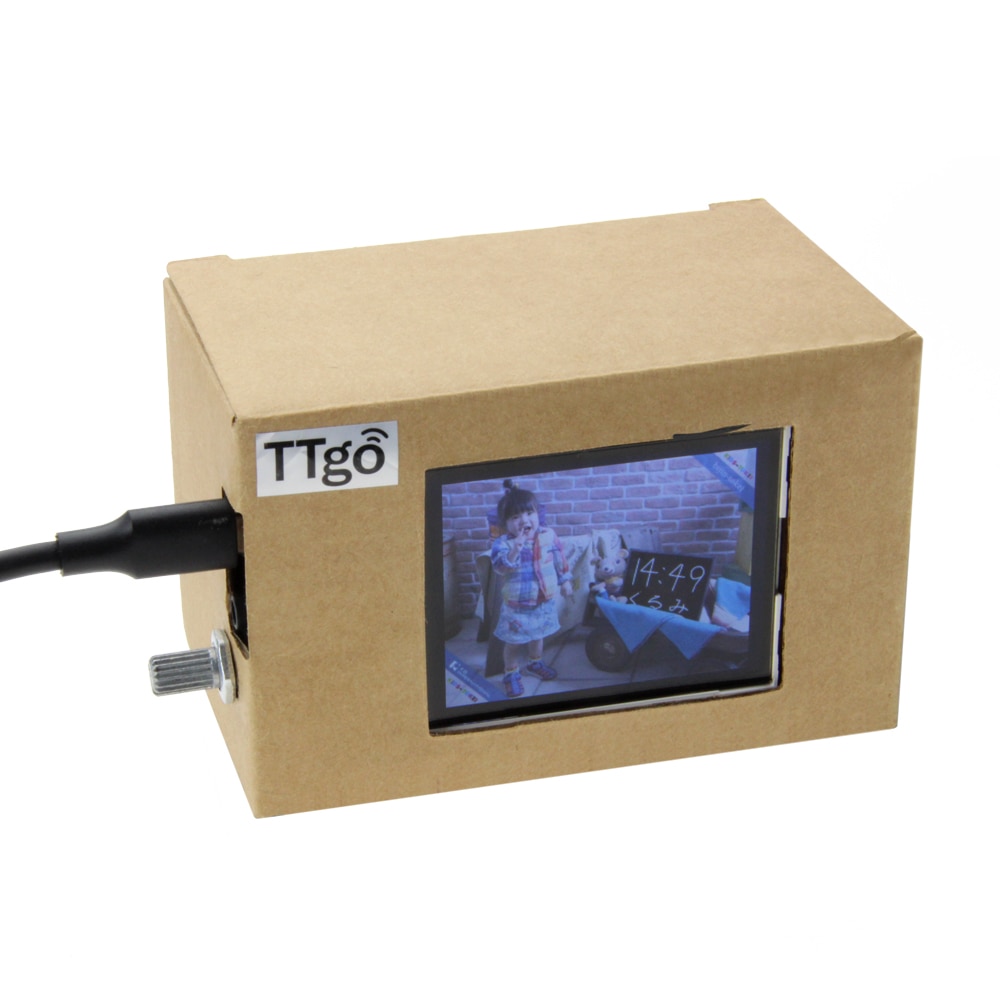 LILYGO®TTGO t-galería ESP32 módulo WiFi Bluetooth 2,4 pulgadas pantalla LCD Placa de desarrollo